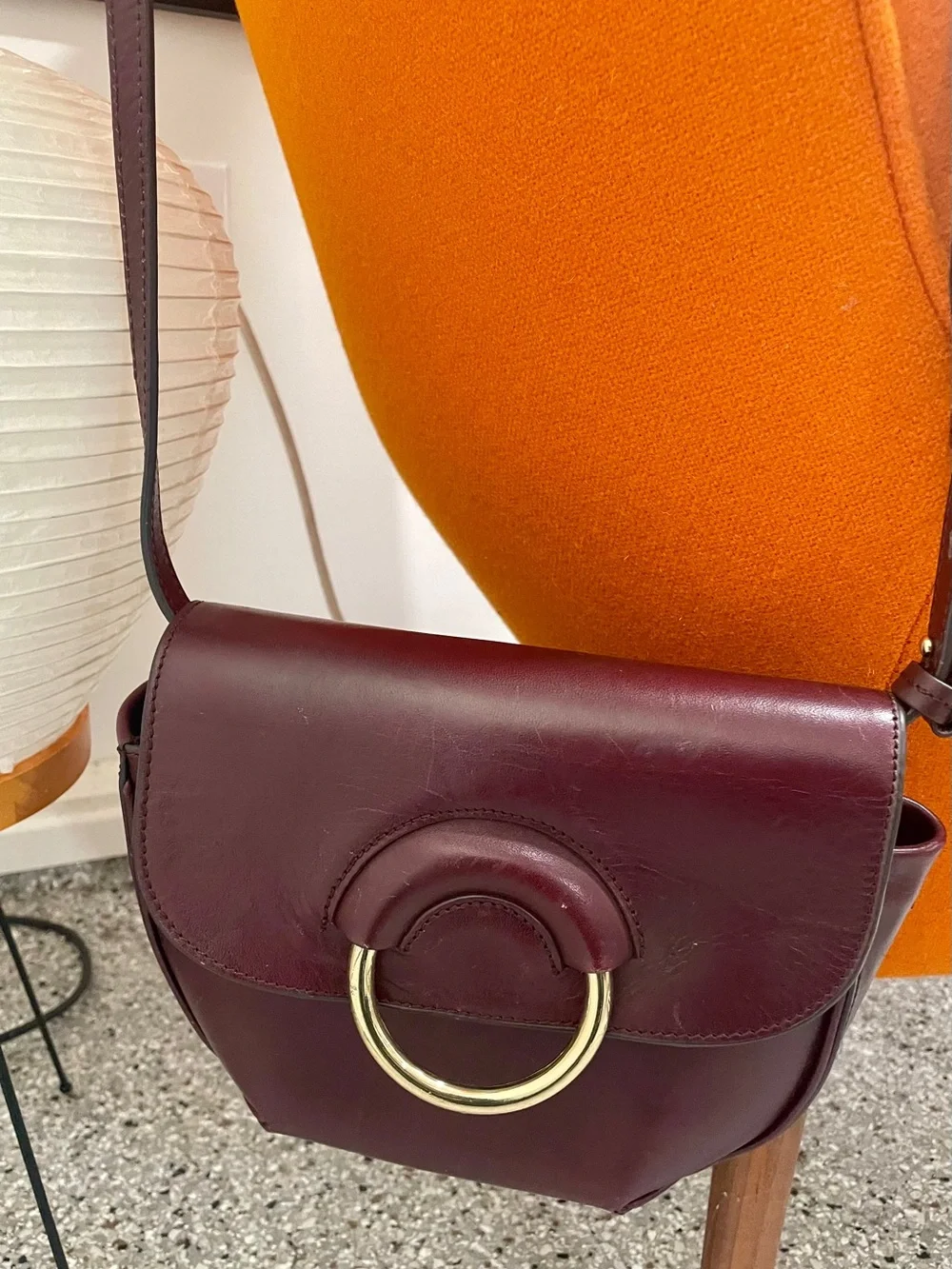 Banana Republic Leather Crossbody Bag